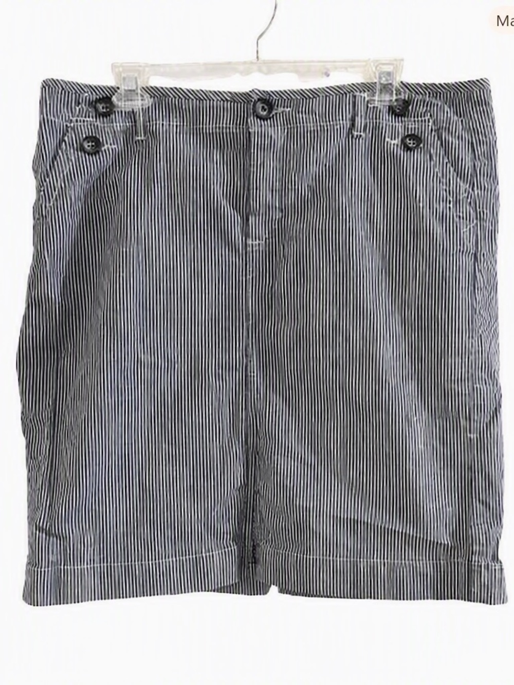 Gap Jeans Limited Edition Navy Pin‑Stripe Skirt – Size 14